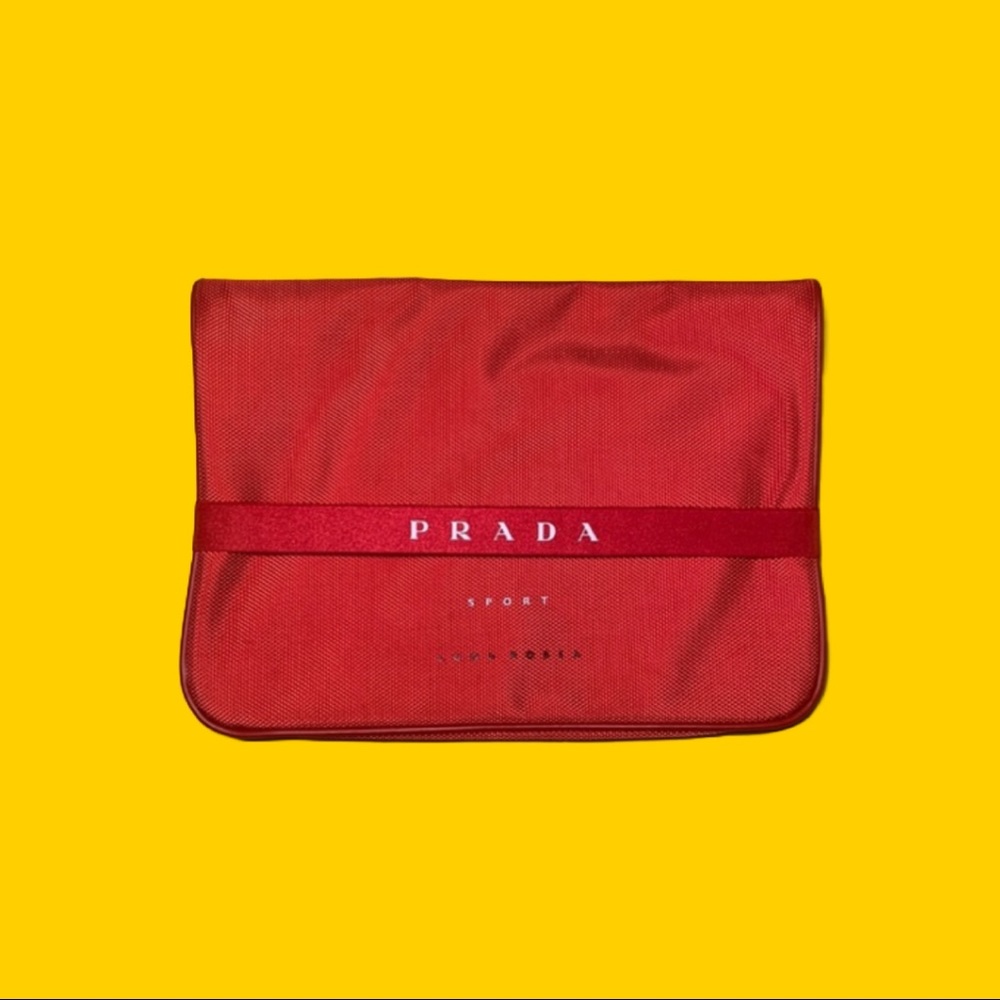 🆕PRADA Luna Rossa Sport Cosmetics Toiletry Bag - Picture 6 of 8